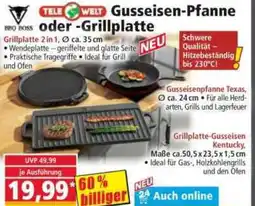 Norma Gusseisen-Pfanne oder -Grillplatte Angebot