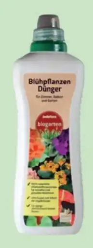 Bellaflora bellaflora biogarten Blühpflanzen Dünger Angebot