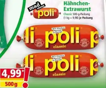 Norma Hähnchen-Extrawurst Angebot