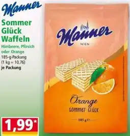 Norma Sommer Glück Waffeln Angebot