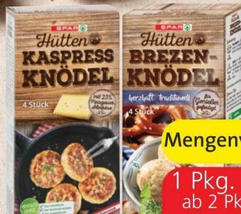 Spar Hütten Kaspress Knödel Angebot