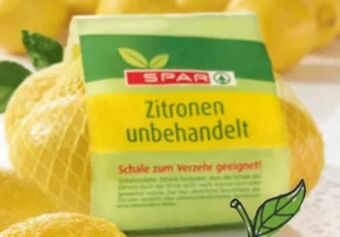 Spar Zitronen Angebot