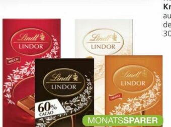 Spar Lindor Tafel Angebot