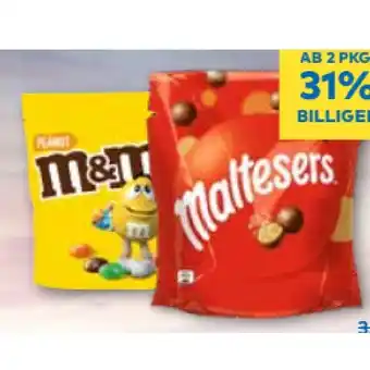 T&G M&Ms oder Malteser Standbeutel versch. Sorten T&G Angebot