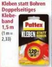 Norma Kleben statt Bohren Doppelseitiges Klebe- band Pattex Angebot