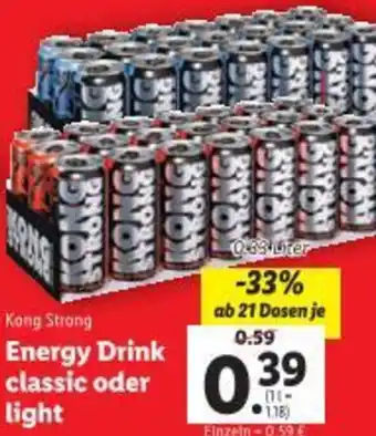 Lidl Energy Drink Angebot