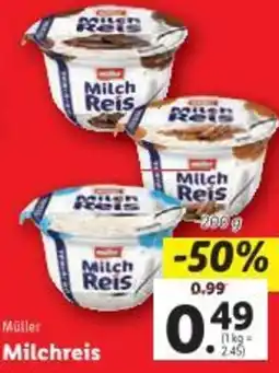 Lidl Milchreis Angebot