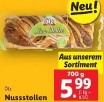 Lidl Nussstollen Angebot