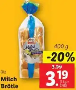 Lidl Milch Brötle Angebot