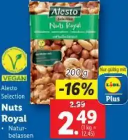 Lidl Nuts Royal Angebot