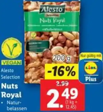 Lidl Nuts Royal Angebot