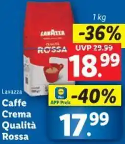 Lidl Caffe Crema Qualità Rossa Angebot