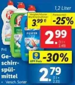 Lidl Ge- schirr- spül- mittel Angebot