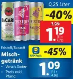 Lidl Misch- getränk Angebot
