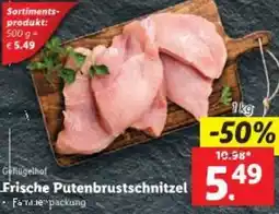 Lidl Frische Putenbrustschnitzel Angebot