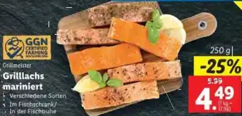 Lidl Grilllachs mariniert Angebot