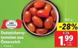 Lidl Dattelcherry- tomaten Angebot