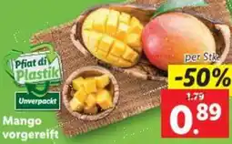 Lidl Mango vorgereift Angebot