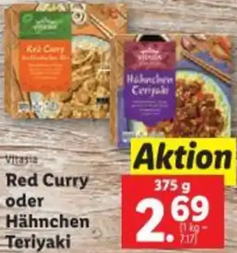 Lidl Red Curry oder Hähnchen Teriyaki Angebot