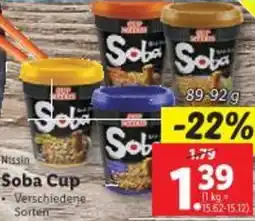 Lidl Soba Cup Angebot