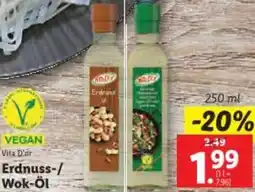 Lidl Erdnuss-/ Wok-Öl Angebot