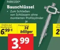 Lidl Bauschlüssel Angebot
