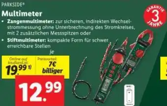 Lidl Multimeter Angebot