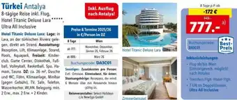 Lidl Türkei Antalya Angebot