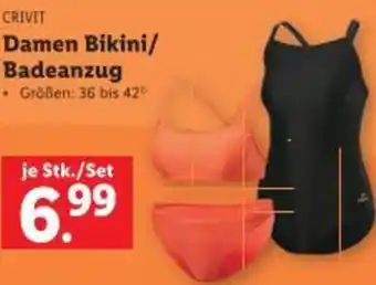 Lidl Bikini/ Badeanzug Angebot