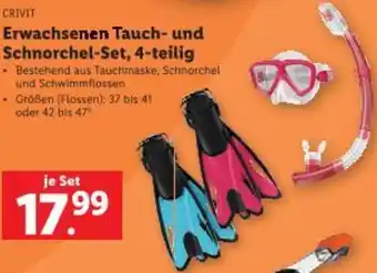 Lidl Erwachsenen Tauch- und Schnorchel-Set Angebot