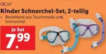 Lidl Kinder Schnorchel-Set Angebot