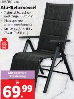 Lidl Alu-Relaxsessel Angebot