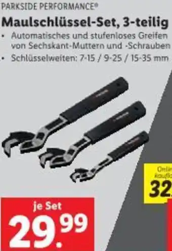 Lidl Maulschlüssel-Set Angebot
