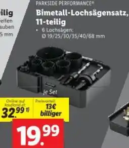 Lidl Bimetall-Lochsägensatz Angebot