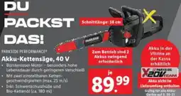 Lidl Akku-Kettensäge Angebot