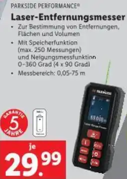 Lidl Laser-Entfernungsmesser Angebot