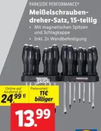 Lidl Meißelschrauben- dreher-Satz Angebot