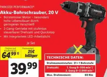 Lidl Akku-Bohrschrauber Angebot