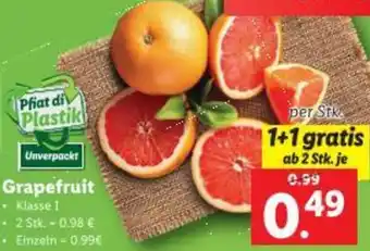 Lidl Grapefruit Angebot