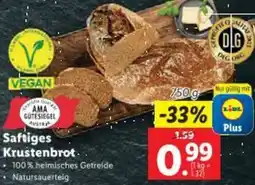 Lidl Saftiges Krustenbrot Angebot
