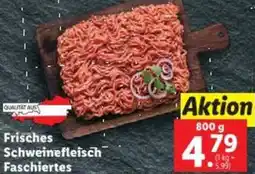 Lidl Frisches Schweinefleisch Faschiertes Angebot