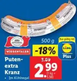 Lidl Puten- extra Kranz Angebot