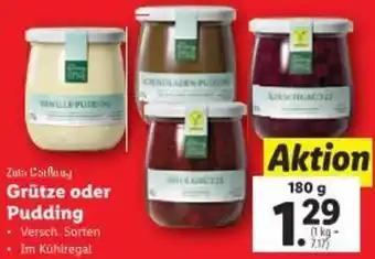 Lidl Grütze oder Pudding Angebot
