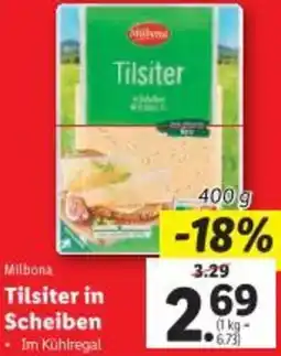 Lidl Tilsiter in Scheiben Angebot