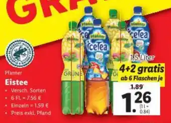 Lidl Eistee Angebot