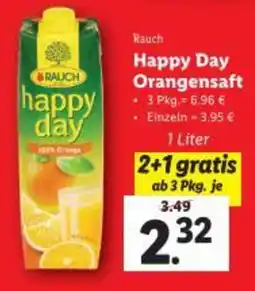 Lidl Happy Day Orangensaft Angebot