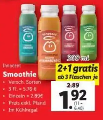 Lidl Smoothie Angebot