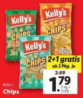 Lidl Kelly's Chips Angebot