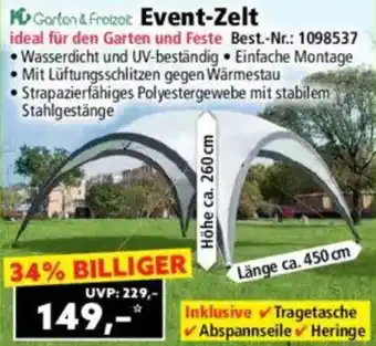 Norma Event-Zelt Angebot