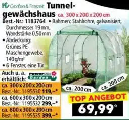 Norma Tunnel- gewächshaus Angebot